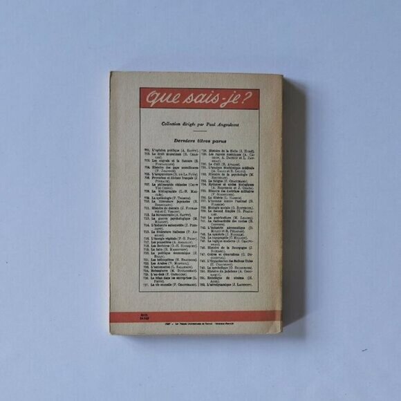 1957 La Litterature Symboliste French Book, France Literary Artistic Movement - Picture 3 of 9